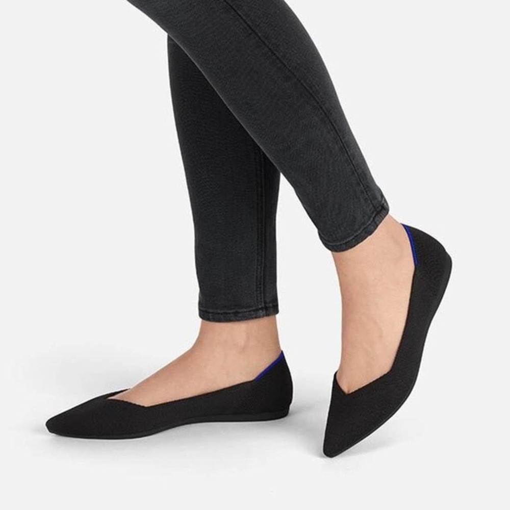 Rothy’s Black Pointed Toe Flat
